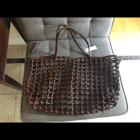 Anthropologie Handbags - Anthropologie mesh bag New!